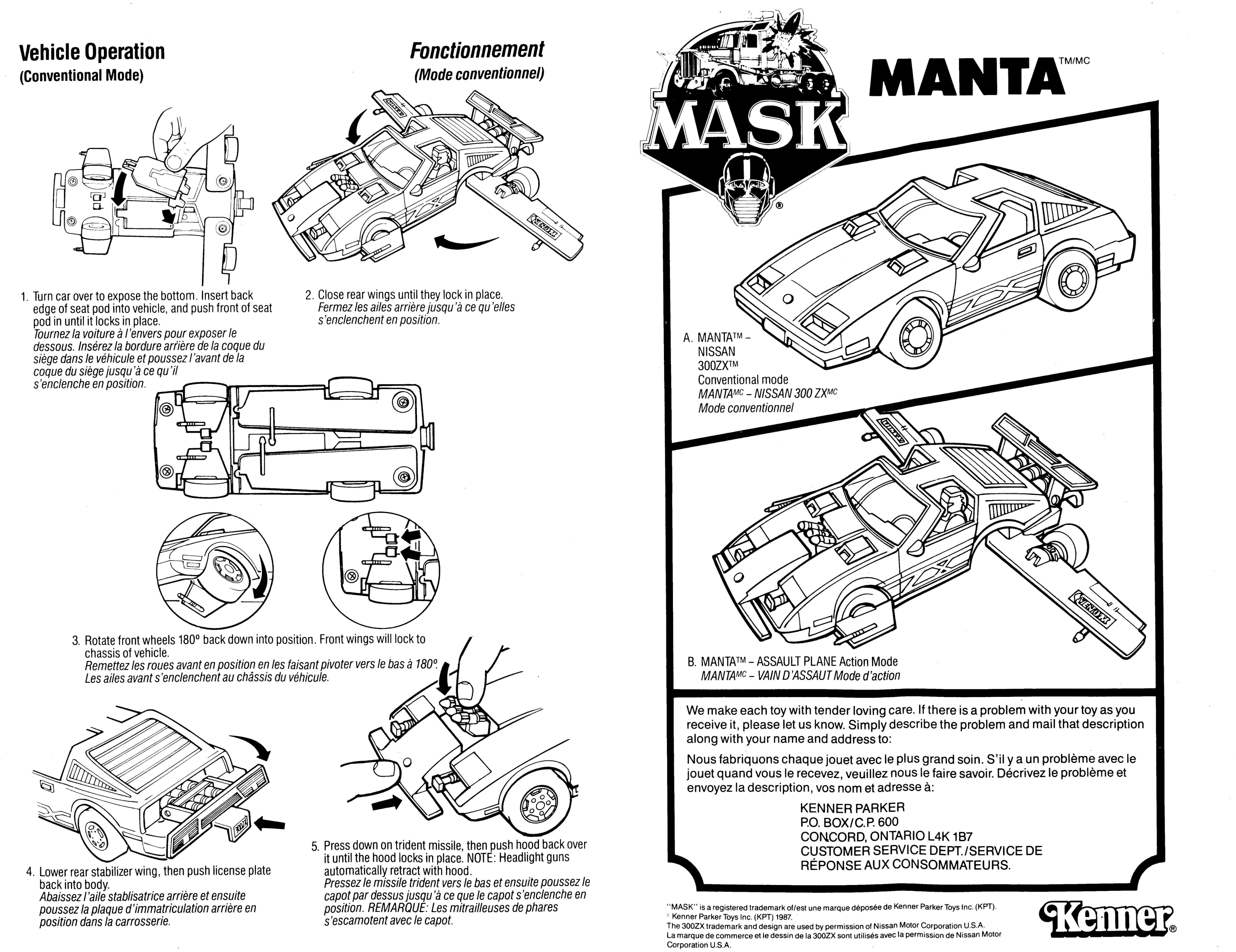 Manta - VENOM - MASKFORCE